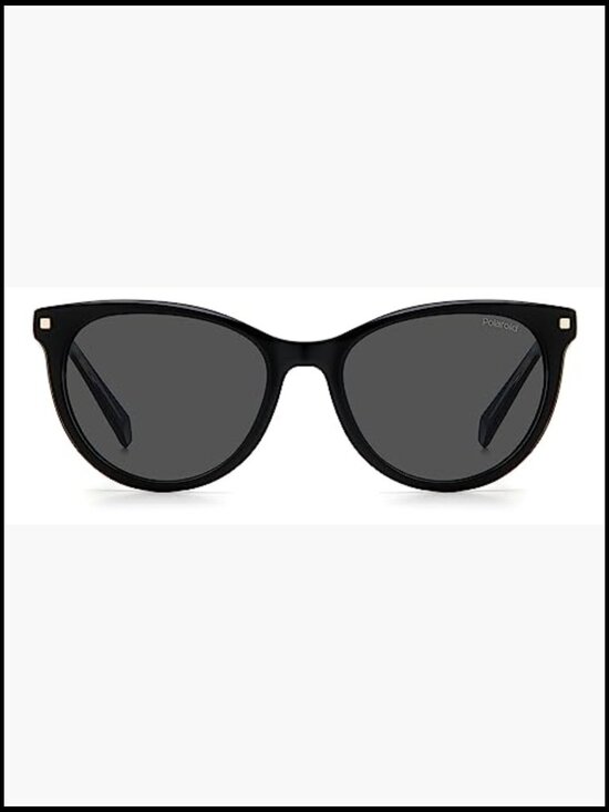 Cat Eye Sunglasses Half Frame Polarized Plastic Lens main image 4
